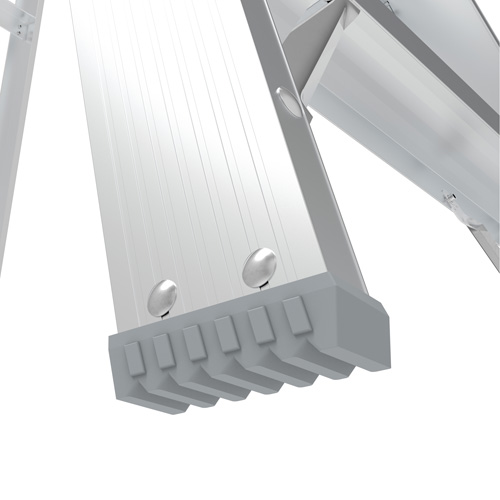 Step Ladder, 6', Aluminum, 225 lbs. Capacity, Type 2 Industrial Sales