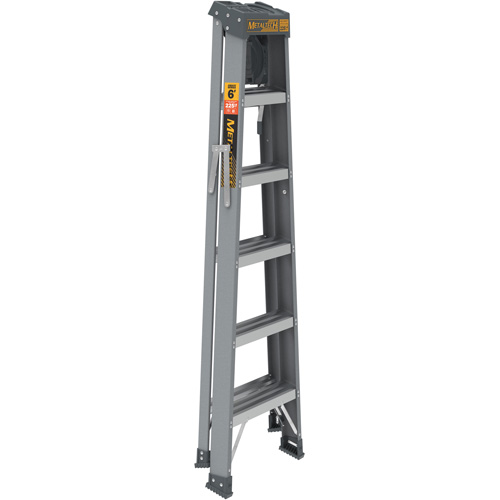 Step Ladder with Paint Tray, 6', Fibreglass, 225 lbs. Capacity, Type 2 Industrial Sales