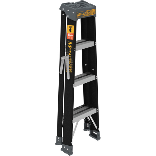 Step Ladder, 4', Fibreglass, 250 lbs. Capacity, Type 1 Industrial Sales