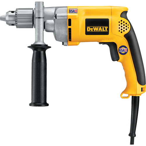 Drill, 1/2" Chuck, 8.5 A, 120 V, 0-850 RPM, Keyed Chuck Industrial Sales