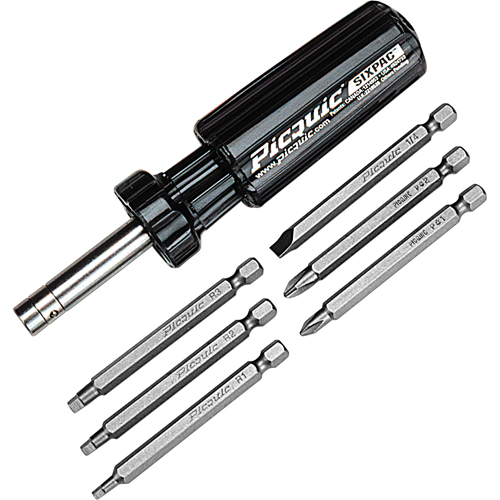 Sixpac Plus Multi-Bit Screwdrivers Industrial Sales