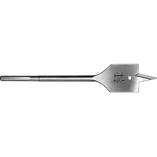 M&egrave;che plate, Diam&egrave;tre de 1/4", Tige 1/4" hex, Longeur de 6-1/8" Industrial Sales