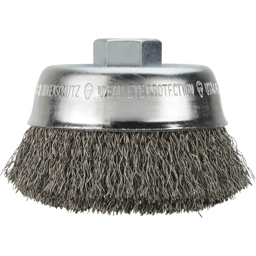 Brosse-boisseau &agrave; fils cr&ecirc;p&eacute;s en acier au carbone Industrial Sales