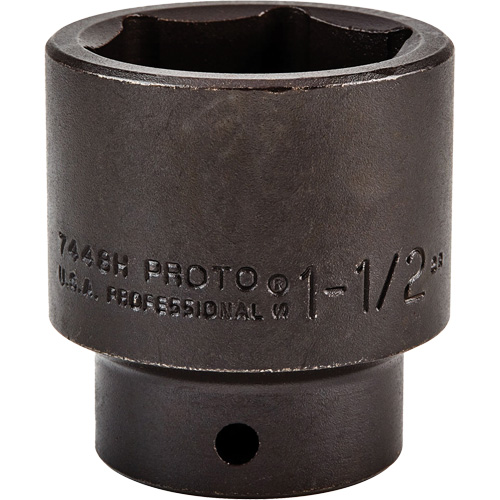 Socket, Impact, 1-1/2", 1/2" Drive, 6 Points Industrial Sales