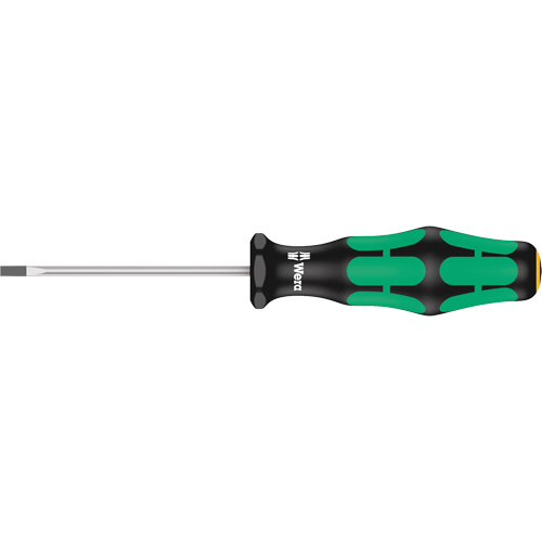Tournevis pour vis &agrave; fente, Tige de 3/32", Ronde, 5-1/8" lo, Prise en Plastique Industrial Sales