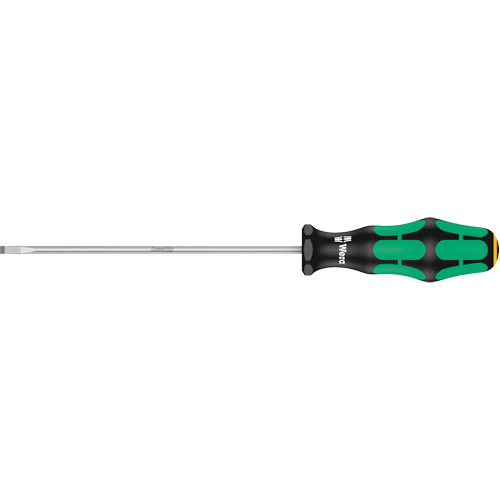 Tournevis &agrave; fente, Tige de 4 mm, Ronde, 9-3/4" lo, Prise en Plastique Industrial Sales