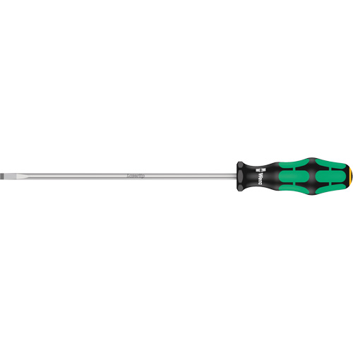 Tournevis pour vis &agrave; fente, Tige de 1/4", Ronde, 12" lo, Prise en Plastique Industrial Sales
