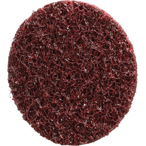 Disque de conditionnement de surface &agrave; remplacement rapide Standard Abrasives, 2" dia., Grain Moyen, Oxyde d'aluminium Industrial Sales