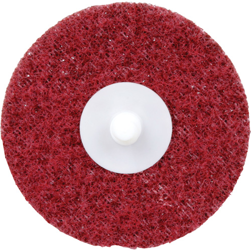 Disque de conditionnement de surface &agrave; remplacement rapide Standard Abrasives, 3" dia., Grain Moyen, Oxyde d'aluminium Industrial Sales