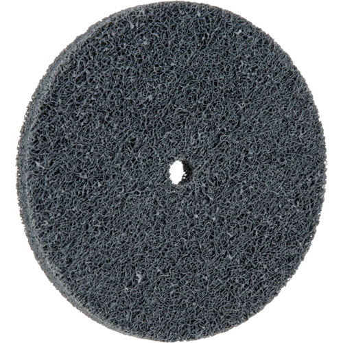Standard Abrasives 500 Series Soft Density Unitized Wheels, 3" x 1/4", 1/4" Arbor, Fine Grit, Silicon Carbide Industrial Sales