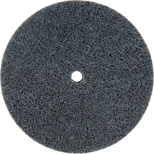 Meule homog&egrave;ne &agrave; faible densit&eacute; de s&eacute;rie 500 Standard Abrasives, 3" x 1/2", Arbre de 1/4", Grain de Fin, Carbure de silicium Industrial Sales