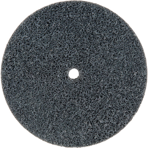 Meule homog&egrave;ne &agrave; faible densit&eacute; de s&eacute;rie 500 Standard Abrasives, 3" x 1/2", Arbre de 1/4", Grain de Fin, Carbure de silicium Industrial Sales