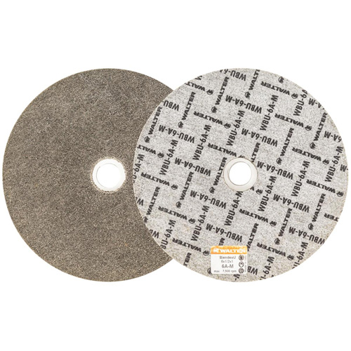 Disque de finition Blendex U, 6" dia., Grain 6AM, Carbure de silicium Industrial Sales