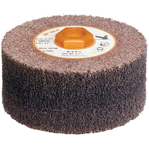 Tambour Blendex &agrave; haute densit&eacute;, 4-1/2" dia. x 2" la, 5/8"-11 Arbre, Grain HD Industrial Sales