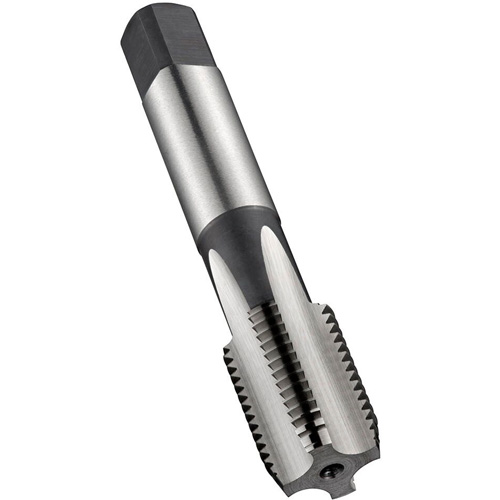 Taraud machine &agrave; cannelure, 1/2"-14, 4 cannelures, 87 mm lo, Conique, Acier rapide Industrial Sales