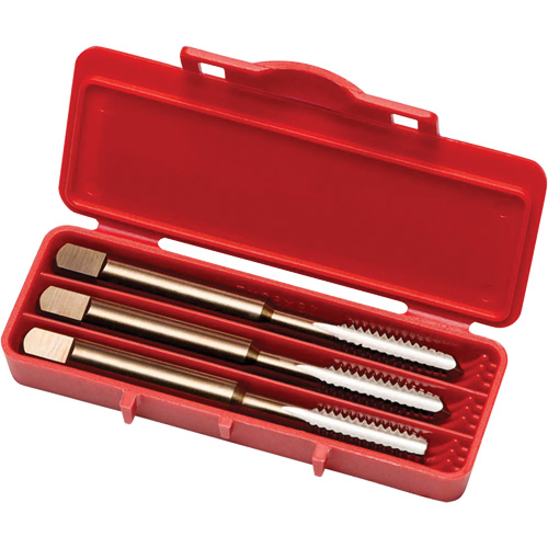 Jeu de tarauds &agrave; main pour usage g&eacute;n&eacute;ral, Acier rapide, Filet 1/2"-13 Industrial Sales