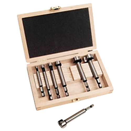 Woodpecker Forstner Bit Kits in a Wooden Box, 7 Pieces, High Carbon Steel Industrial Sales