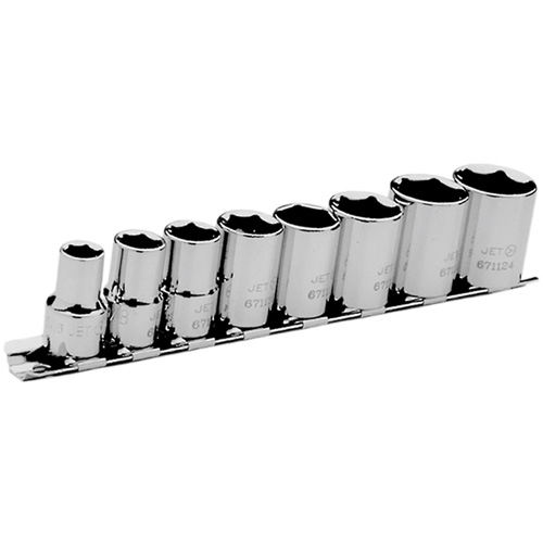 Jeu de douilles SAE, 8 Mcx, Prise de 3/8" Industrial Sales