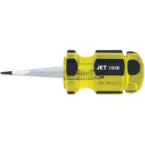 Slot Jumbo Handle Screwdriver, 1-1/2", Plastic Handle Industrial Sales
