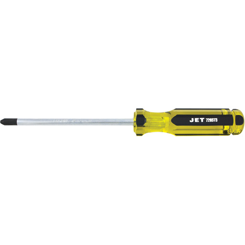 Tournevis Phillips avec manche g&eacute;ant, #3, 6" l, Prise Plastique/Acier/Aluminium/Bois/Coussin&eacute;e/Magn&eacute;tique/Bois Industrial Sales