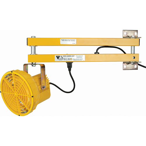 Lampes pour les quais, Bras 24", 50 W, Ampoule Sodium haute pression, Polycarbonate Industrial Sales