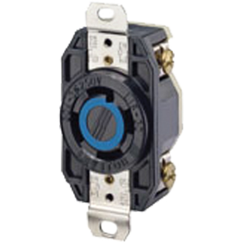 Single Flush 3-Pole 4-Wire Grounding Receptacle Industrial Sales