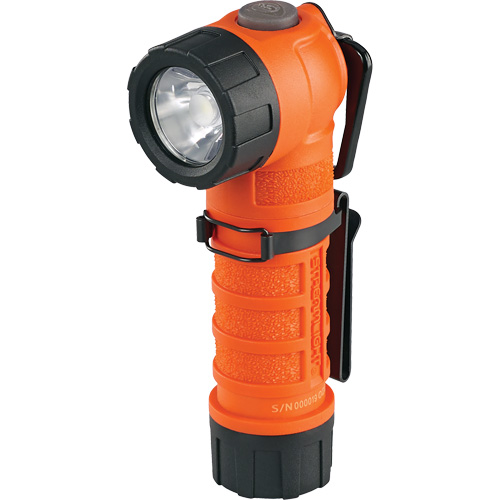 Lampe de poche &agrave; angle droit PolyTac 90 X, DEL, Piles CR123A, Polym&egrave;re Industrial Sales