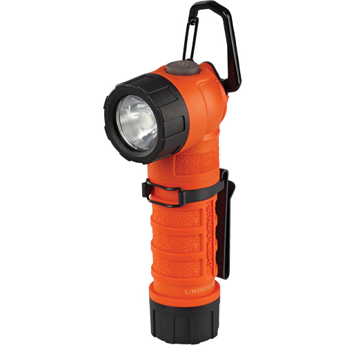 Lampe de poche &agrave; angle droit PolyTac 90 X, DEL, Piles CR123A, Polym&egrave;re Industrial Sales