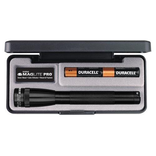 Mini&reg; PRO Flashlight, LED, 272 Lumens, AA Batteries Industrial Sales
