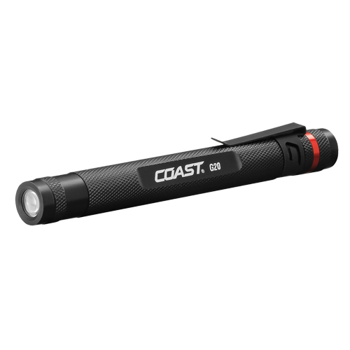 Lampe stylo G20, DEL, 36 lumens, Corps en Aluminium, piles AAA, Compris Industrial Sales