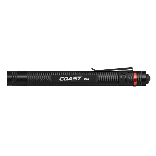 Lampe stylo G20, DEL, 36 lumens, Corps en Aluminium, piles AAA, Compris Industrial Sales