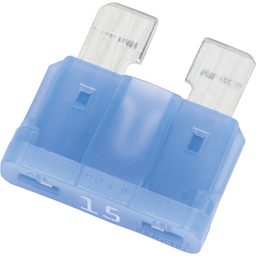 Automotive Nylon Fuses, Plug, 15 Amps, 32 V Industrial Sales
