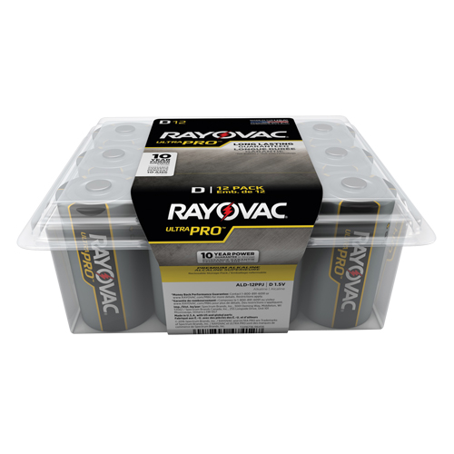 Ultra PRO Industrial Batteries, D, 1.5 V Industrial Sales