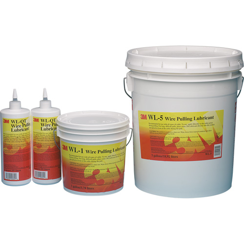 Lubrifiant pour tirage de c&acirc;bles, Seau Industrial Sales