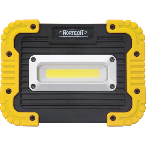 Lampe de travail portative, DEL, 10 W, 1000 lumens, Boîtier en Plastique Industrial Sales