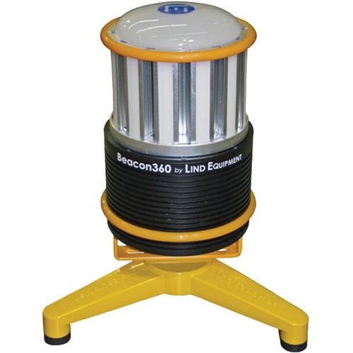 Beacon360 GO Portable Work Light with Floor Stand, LED, 45 W, 6000 Lumens, Aluminum Housing Industrial Sales