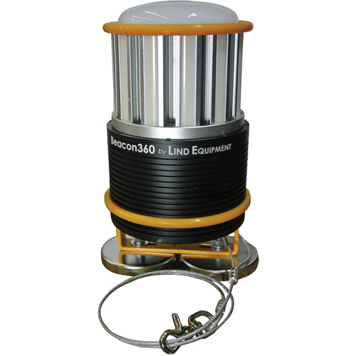 Beacon360 GO Portable Work Light with Magnet Mount, LED, 45 W, 6000 Lumens, Aluminum Housing Industrial Sales