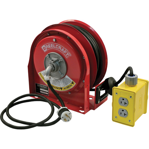 D&eacute;vidoir de cordon compact de qualit&eacute; 3000, 30', SJTO, Calibre de 12, 20 A Industrial Sales