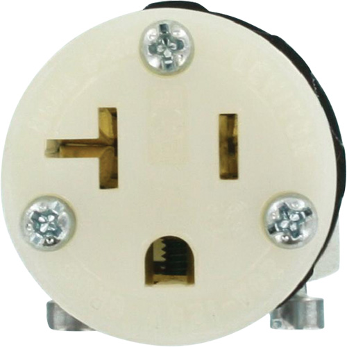 Hospital Grade Extension Plug Connector, 5-20R, Nylon Industrial Sales