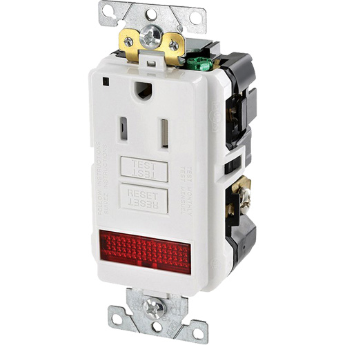 SmartlockPro&reg; Extra Heavy-Duty Self-Test GFCI Receptacle Industrial Sales