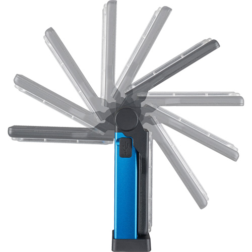 Lampe de travail multifonctionnelle compacte FlipMate, DEL, 500 lumens, Boîtier en Aluminium Industrial Sales