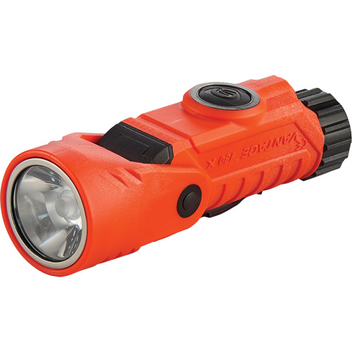 Vantage&reg; 180 X Multi-Fuel Helmet/Right Angle Flashlight, LED, Rechargeable/CR123A Batteries, Nylon Polymer Industrial Sales