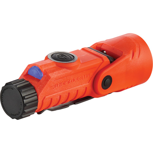 Vantage&reg; 180 X Multi-Fuel Helmet/Right Angle Flashlight, LED, Rechargeable/CR123A Batteries, Nylon Polymer Industrial Sales