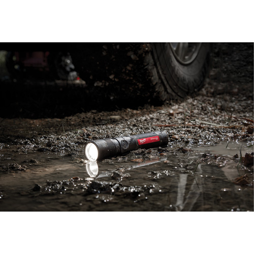 1100L Twist Focus Flashlight, LED, 1100 Lumens, Rechargeable Batteries Industrial Sales