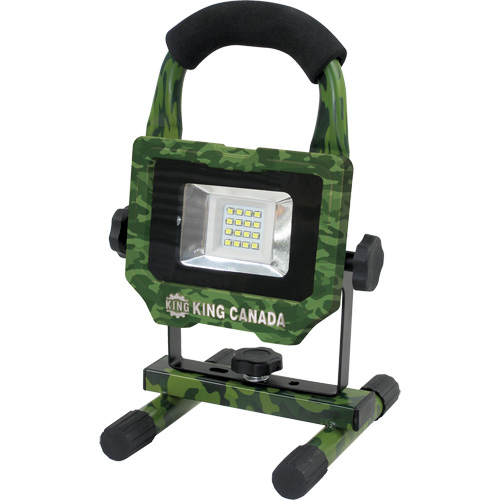 Cordless Work Light, LED, 15 W, 1500 Lumens, Aluminum Housing Industrial Sales
