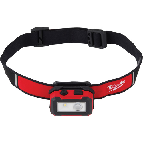 Magnetic Headlamp & Task Light, LED, 450 Lumens, 2.5 Hrs. Run Time, Rechargeable Batteries Industrial Sales
