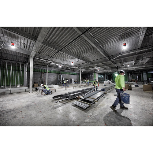 RADIUS Temporary Site Light, LED, 130 W, 15000 Lumens Industrial Sales