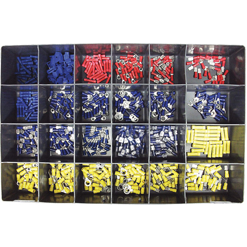 600-Piece Vinyl Insulated Terminals Kit Industrial Sales