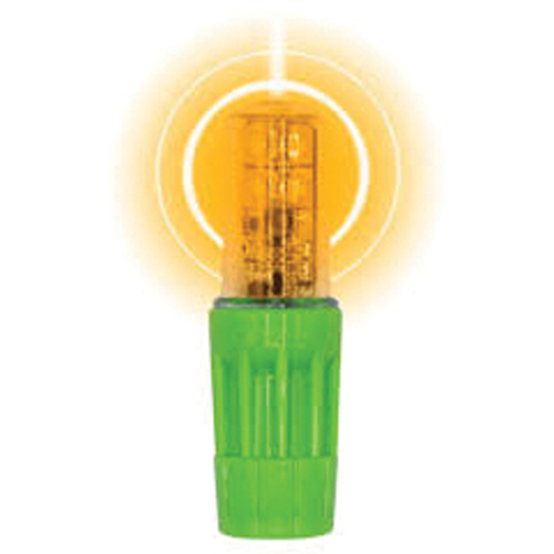 Rocket&reg; II Super Bright LED Light for 1156 Socket Style Warning Whips, Flashing, Amber Industrial Sales