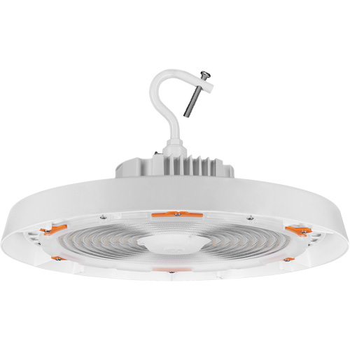 UFO High Bay Light, LED, 120 - 347 V, 200 W, 7.3" H x 11" W Industrial Sales